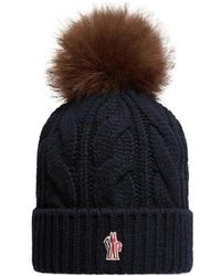Moncler - Grenoble Apres Ski Pom-Pom Beanie Hat - Lyst