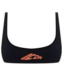 DSquared² - Patterned Bikini Top - Lyst