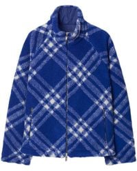 Burberry - Check-Print Reversible Jacket - Lyst