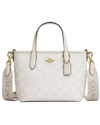 COACH - Mini Pattern Shoulder Bag - Lyst