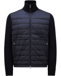 Moncler - Long-Sleeved Padded Cardigan - Lyst
