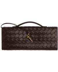 Bottega Veneta - Andiamo Intrecciato Clutch Bag - Lyst