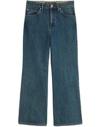 Jil Sander - Flared Cropped Jeans - Lyst