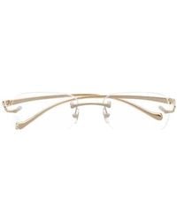 Cartier - Rimless Metal Glasses And Frames - Lyst