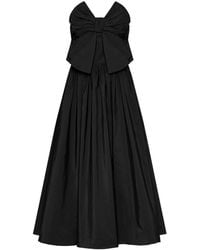 RED Valentino - Bow Detailed Strapless - Lyst