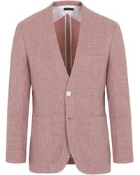 Brioni - Linen, Wool And Silk Jardigan - Lyst