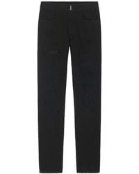 Givenchy - Destroyed Slim Fit Jeans - Lyst