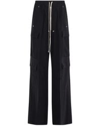 Rick Owens - Cargobelas Cargo-Pocket Palazzo Pants - Lyst