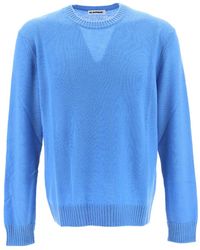 Jil Sander - Crewneck Knitted Jumper - Lyst
