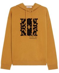 Max Mara - Drawstring Long-Sleeved Hoodie - Lyst