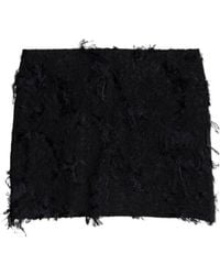 Samsøe & Samsøe - Samajsan Frayed Mini Skirt - Lyst