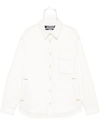 Jacquemus - Shirt Jacket With Contrast Stitching - Lyst