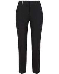 Peserico - Casual Trousers With Belt Loops - Lyst