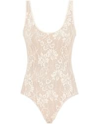 Zimmermann - Lace Scoop Bodysuit - Lyst