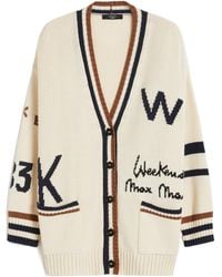 Max Mara - Oversized Cotton-Blend Cardigan - Lyst