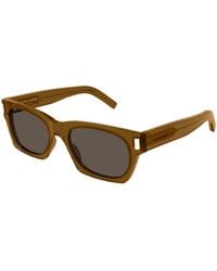 Saint Laurent - Eyewear Rectangular Frame Sunglasses - Lyst