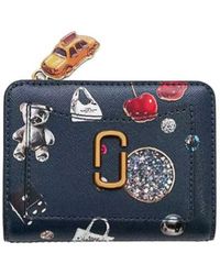 Marc Jacobs - The Trinket Utility Snapshot Mini Compact Wallet - Lyst