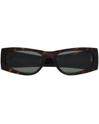 Saint Laurent - Eyewear Rectangular Frame Sunglasses - Lyst