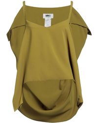 MM6 by Maison Margiela - Plain Colour Tops - Lyst