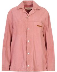 Marni - Long-Sleeved Button-Up Shirt - Lyst