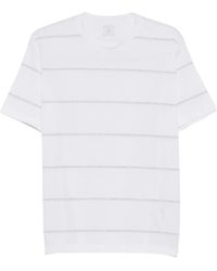 Eleventy - Horizontal-Stripe T-Shirt - Lyst