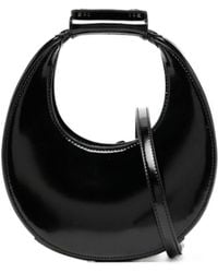STAUD - Good Night Moon Logo-Debossed Crossbody Bag - Lyst