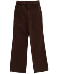 Lemaire - Flared Five-Pocket Pants - Lyst
