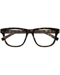 Gucci - Eyewear Square Frame Glasses - Lyst