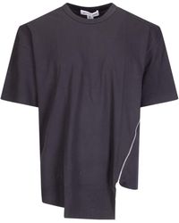 Comme des Garçons - Comme Des Garçons Shirt Zip Detailed T-Shirt - Lyst