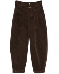 Closed - Casual Pants With Belt Loops - Lyst