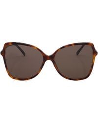 Jimmy Choo - Eyewear Fede Butterfly Frame Sunglasses - Lyst