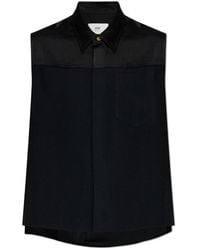 Ami Paris - Sleeveless Shirt - Lyst