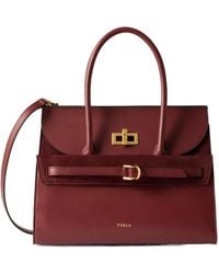Furla - Turn-Lock Shoulder Bag - Lyst