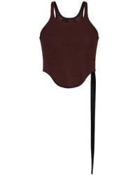 Rick Owens - Basic Cropped Tank Top - Lyst