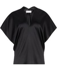 Nina Ricci - Draped V-Neck Top - Lyst