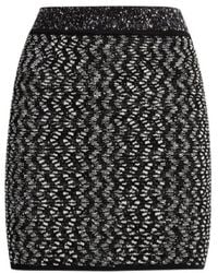 Missoni - Embellished Zigzag Mini Skirt - Lyst