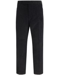 Thom Browne - Corduroy Stripe Detail Chino Trousers - Lyst