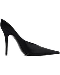 AMINA MUADDI - Anok Mule 105 Pointed-Toe High Heels - Lyst