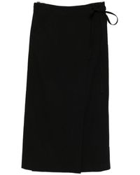 DUNST - Maxi Wrap Skirt - Lyst