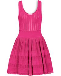 Alaïa - Crinoline Mini Dress - Lyst