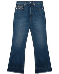 Stella McCartney - Mid-Rise Straight-Leg Jeans - Lyst