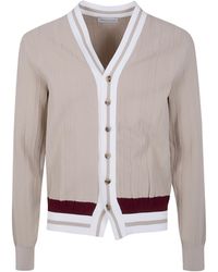 Dries Van Noten - V-Neck Buttoned Cardigan - Lyst