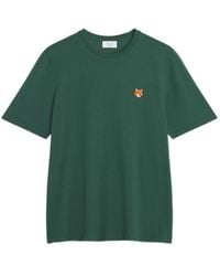 Maison Kitsuné - Maison Kitsuné Fox Head Regular T-Shirt - Lyst