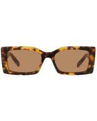 Stella McCartney - Eyewear Rectangle Frame Sunglasses - Lyst