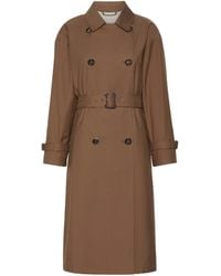 Max Mara - Water-Repellent Trench Coat - Lyst