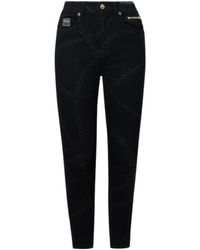 Versace Jeans Couture - Couture Printed Slim Fit Jeans - Lyst