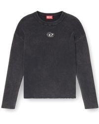 DIESEL - K-Darren-D Oval D Logo Knitted Jumper - Lyst