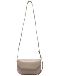Emporio Armani - Mini 1981 Grained Leather Shoulder Bag - Lyst