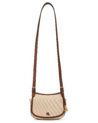 Ralph Lauren - Lauren Small Marcy Flap Shoulder Bag - Lyst