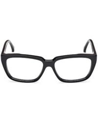 Max Mara - Square Frame Glasses - Lyst